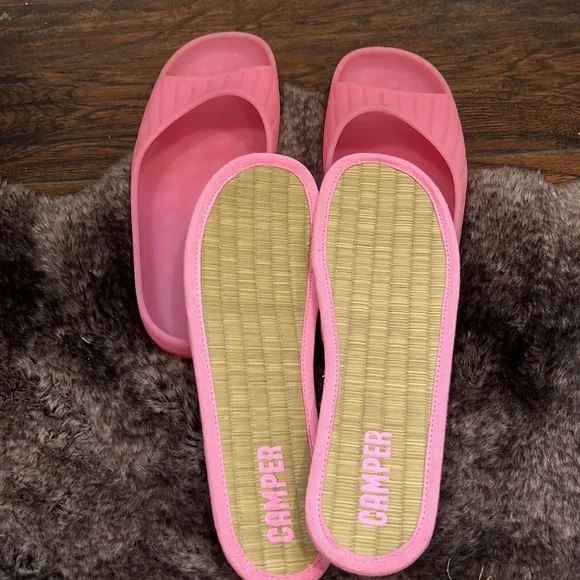 Camper Pink Slide Sandals sz 9 - Picture 6 of 7